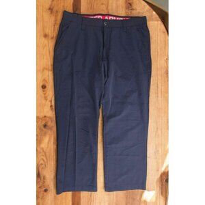 Under Armour Mens Black Athletic Golf Pants Size 36x27 Inseam 27"